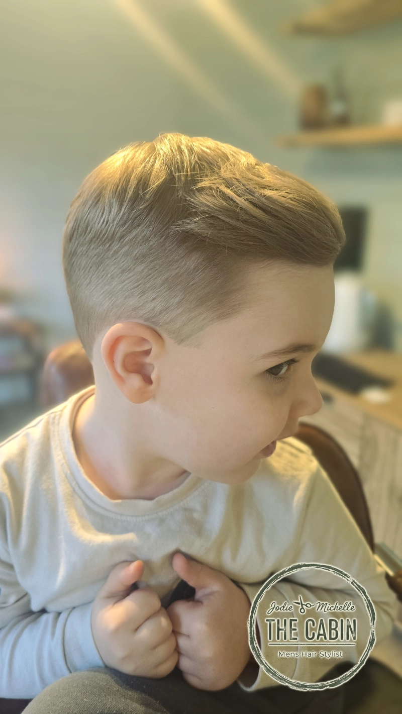 Men's precision haircut at The Cabin, Daventry