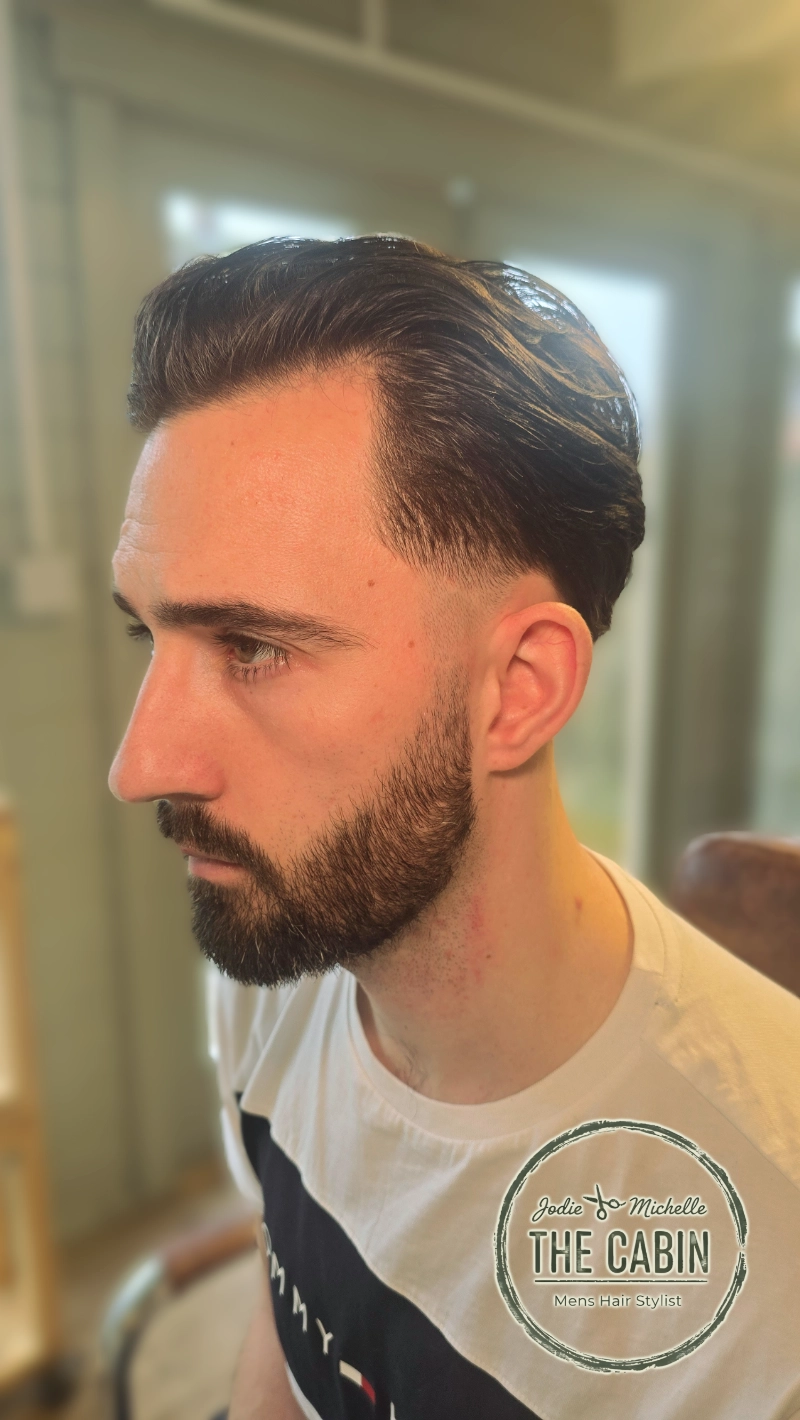 Scissor cut men's hairstyle Daventry