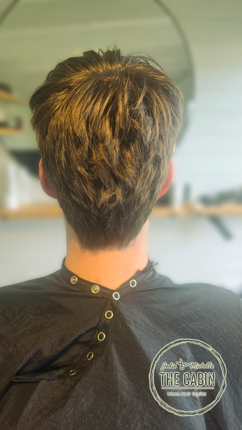 Editorial men's haircut portfolio Daventry